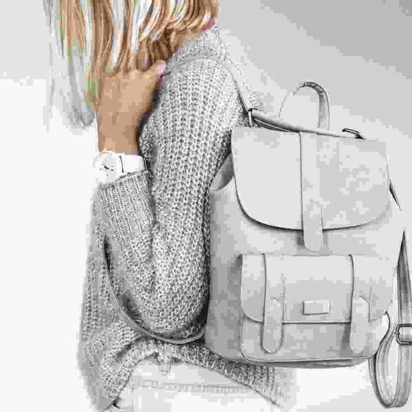 Grey Backpack